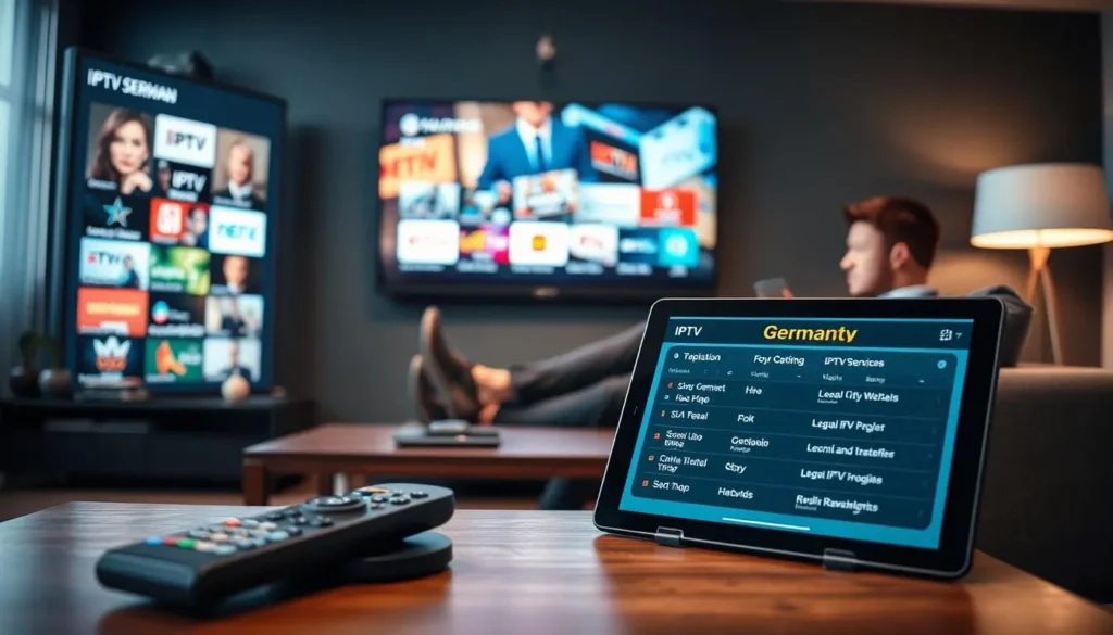iptv deutsch mit klarer Kanalstruktur und gleichmäßiger Wiedergabe auf verschiedenen Geräten