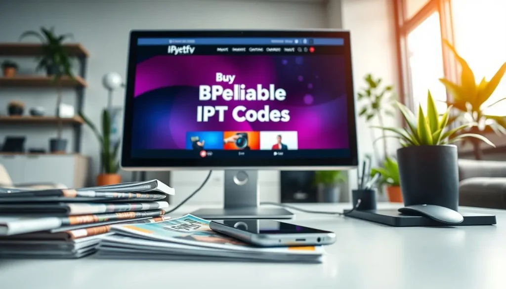 iptv code als Zugangsschlüssel für Internetfernsehen über iptv