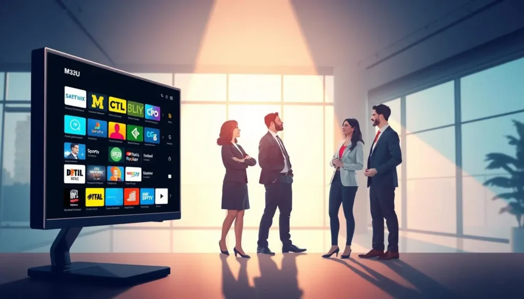 iptv playlist mit m3u struktur auf smart tv für stabile streams und schnelle navigation