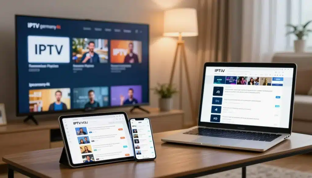 top iptv m3u senderliste auf smart tv, laptop, tablet und smartphone